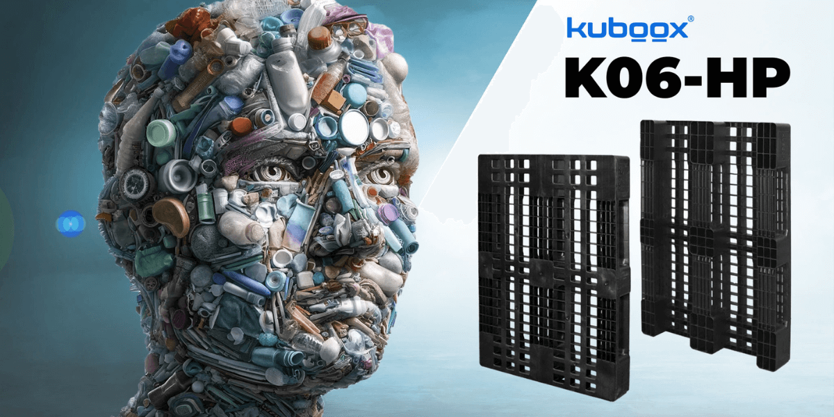 Giving plastic a second life: new K06-HP pallet made from recycled plastic