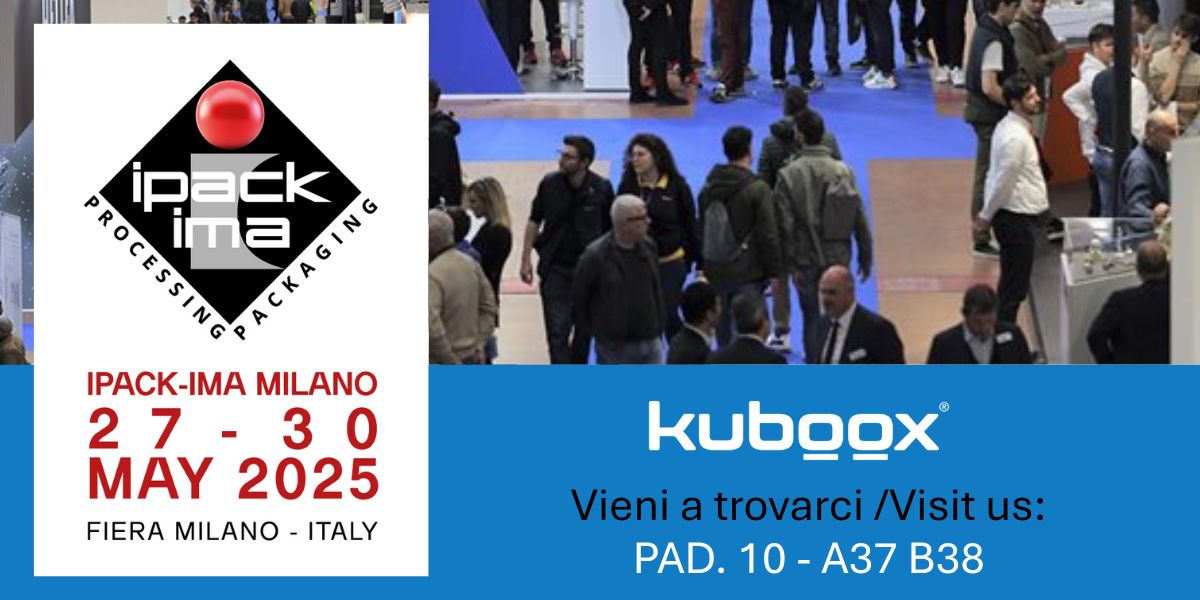 Kuboox® a Ipack Ima 2025: il futuro sostenibile dei pallet in plastica                      