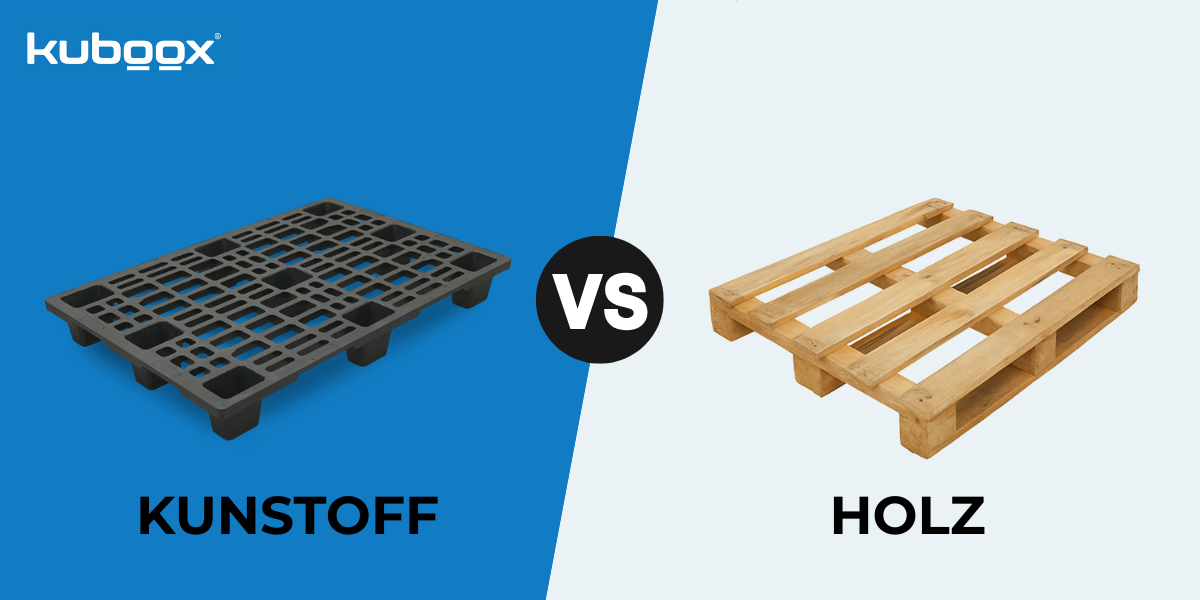 Plastikpaletten vs. Holzpaletten: Warum Plastikpaletten die bessere Wahl sind