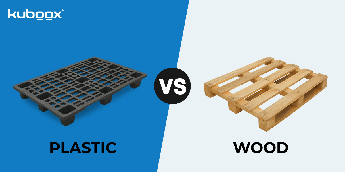 Plastic pallets or wooden pallets? The advantages of going plastic